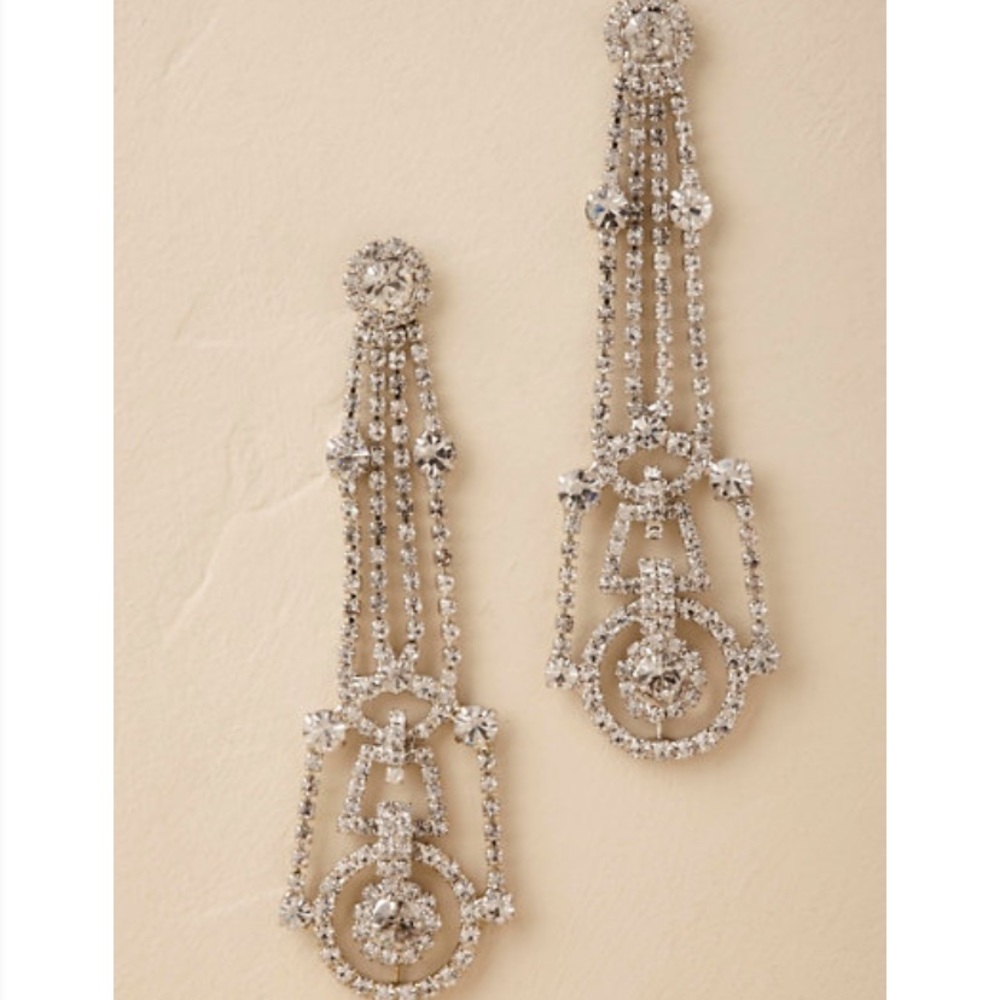 Jennifer Behr Odeon chandelier earrings wedding